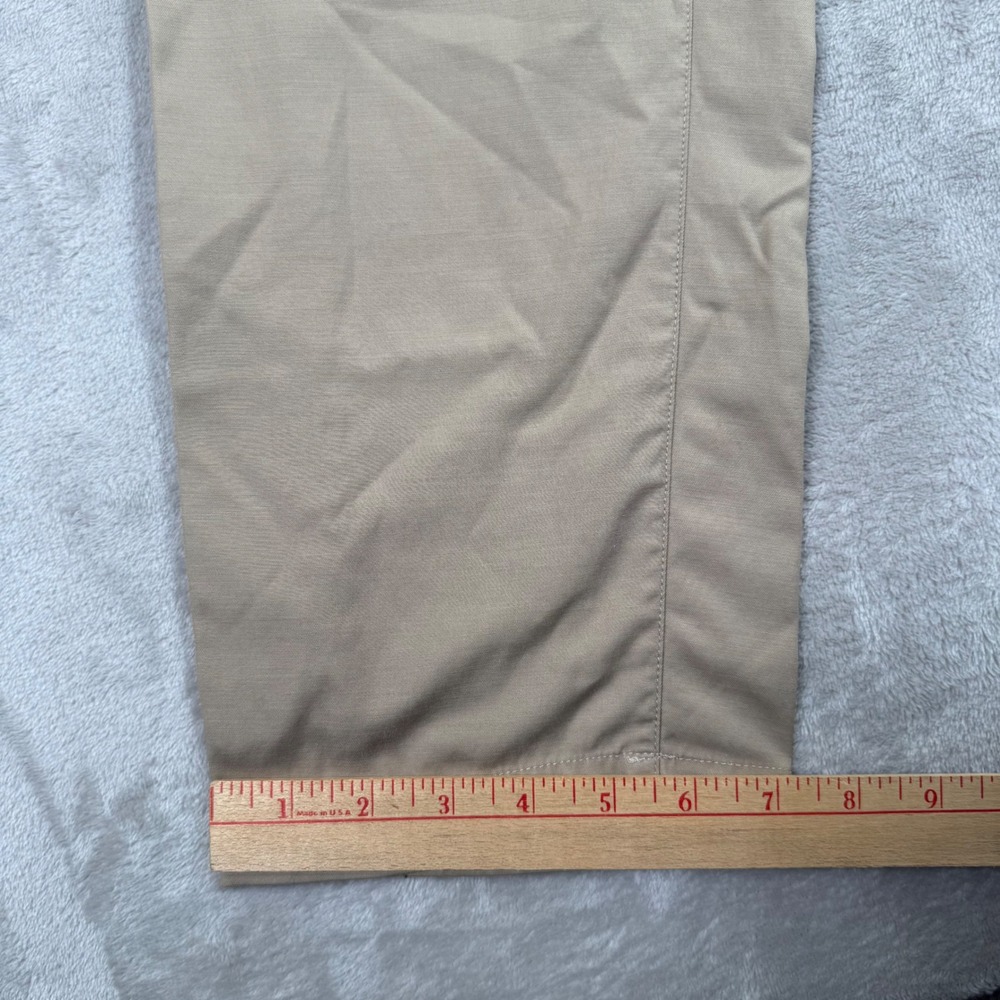 Lululemon Commission Slim-Fit Pant Mens 36x33 Khaki Tan Technical Chino Trousers - Picture 5 of 9